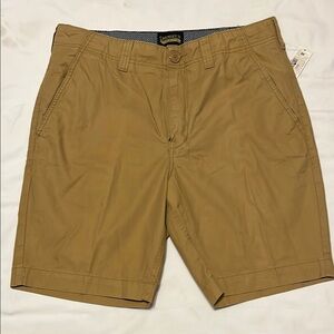 Daniel Cremieux Tan Flat Front Shorts Classic Chino
